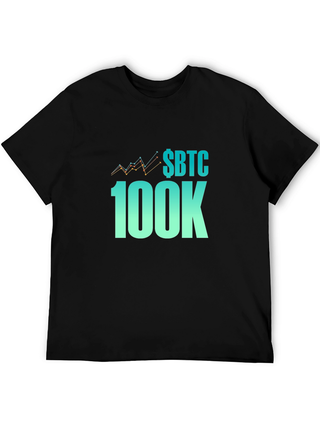 SBTC 100K Crypto T-Shirt - Bitcoin Supporter Tee