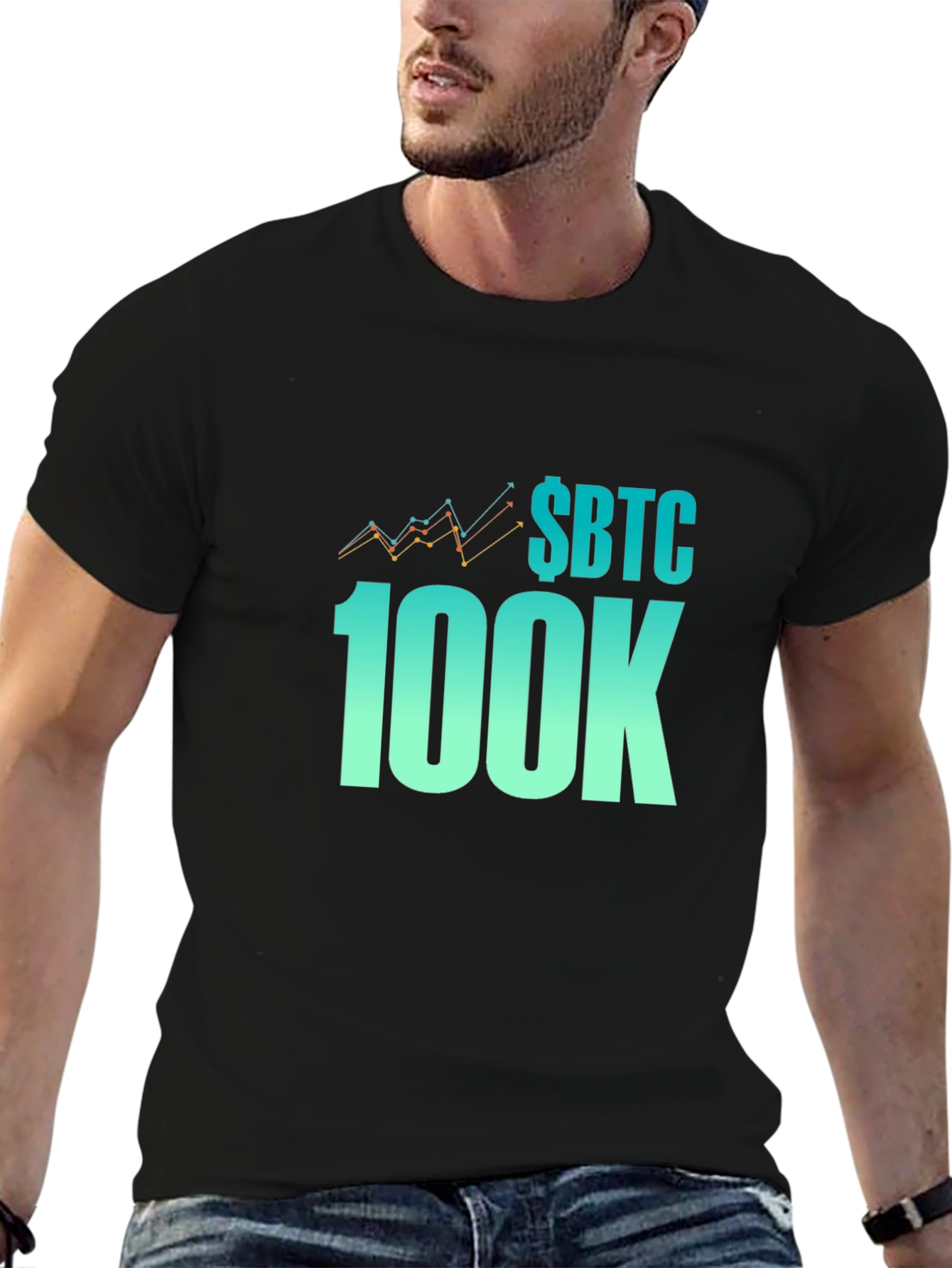 SBTC 100K Crypto T-Shirt - Bitcoin Supporter Tee