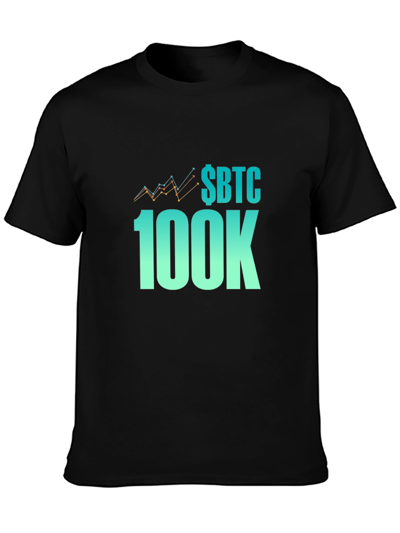 SBTC 100K Crypto T-Shirt - Bitcoin Supporter Tee