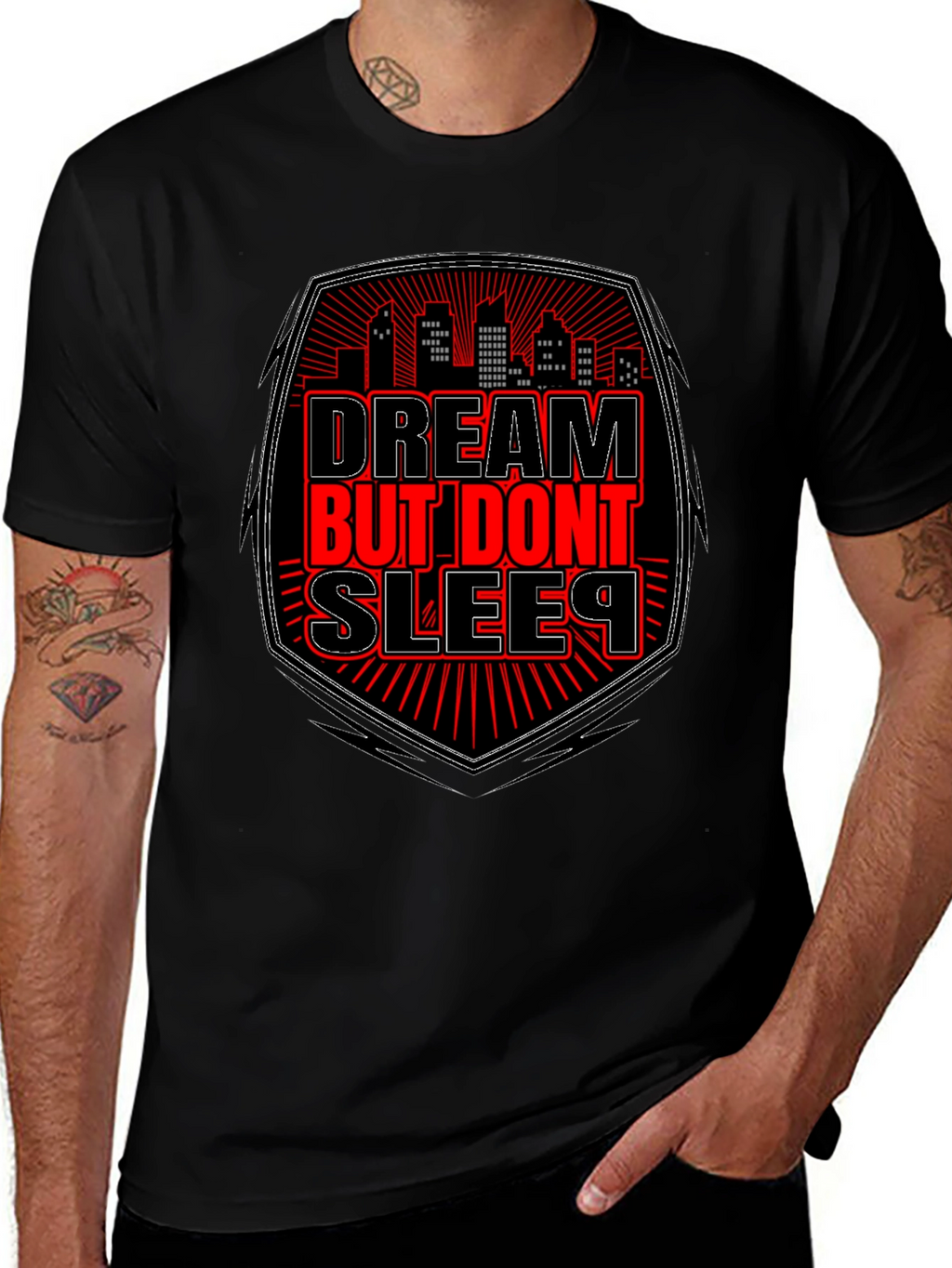 Dream But Dont Sleep Graphic Tee
