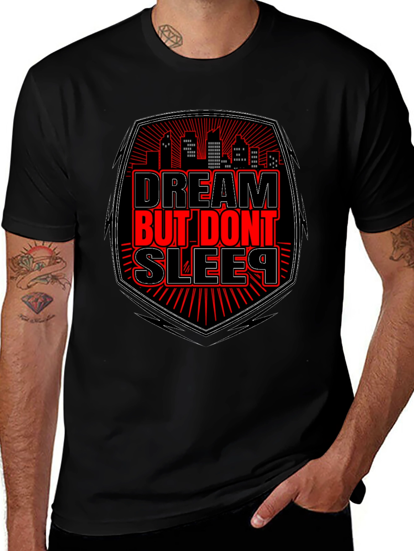 Dream But Dont Sleep Graphic Tee