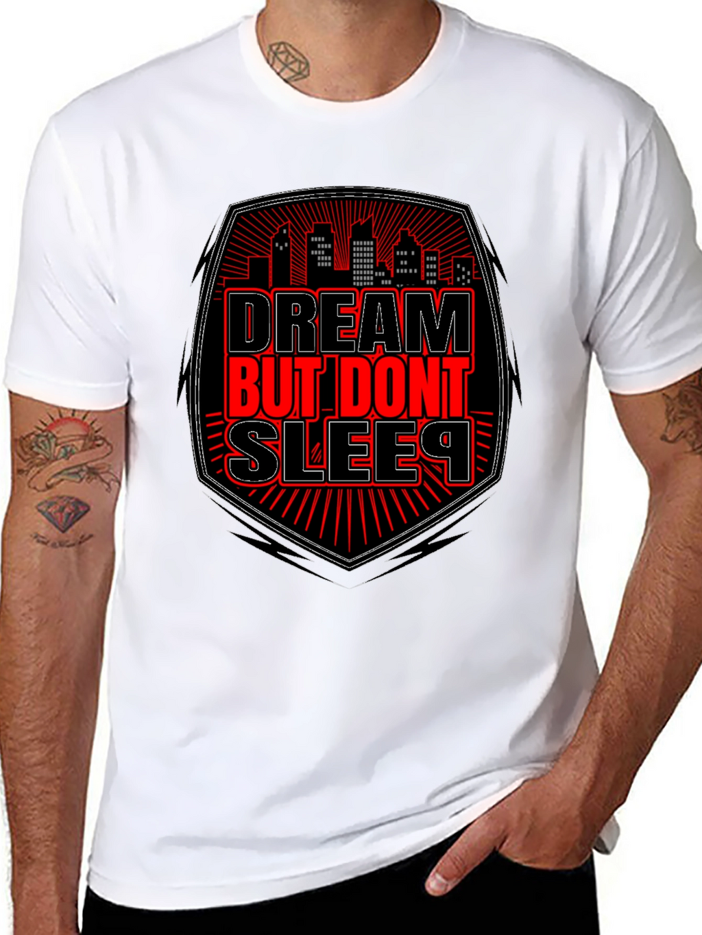 Dream But Dont Sleep Graphic Tee
