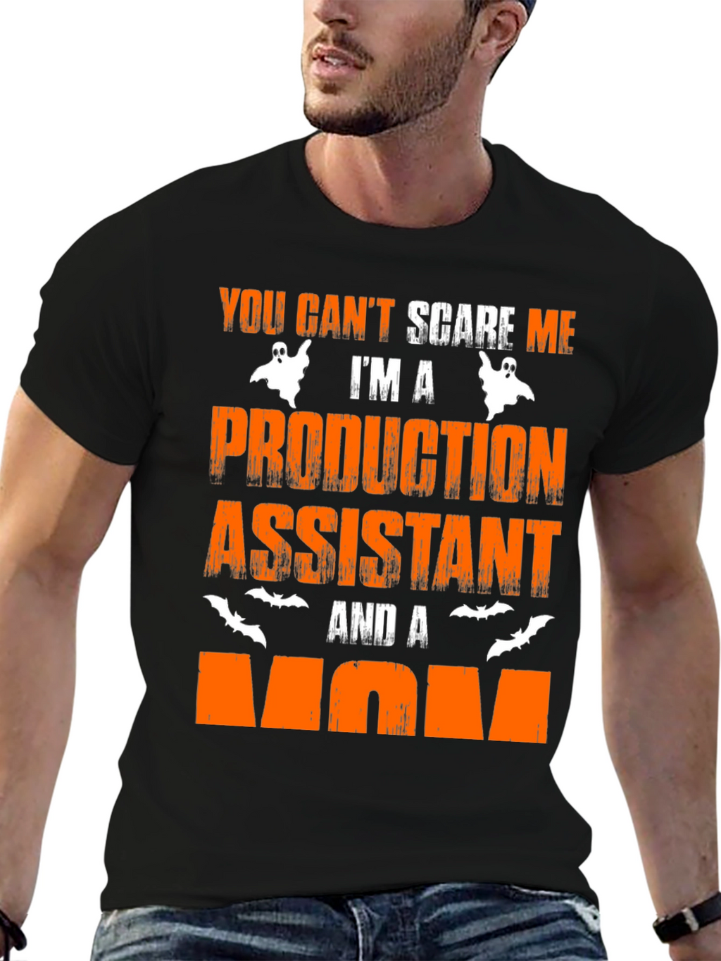 Production Assistant Mom Halloween T-Shirt