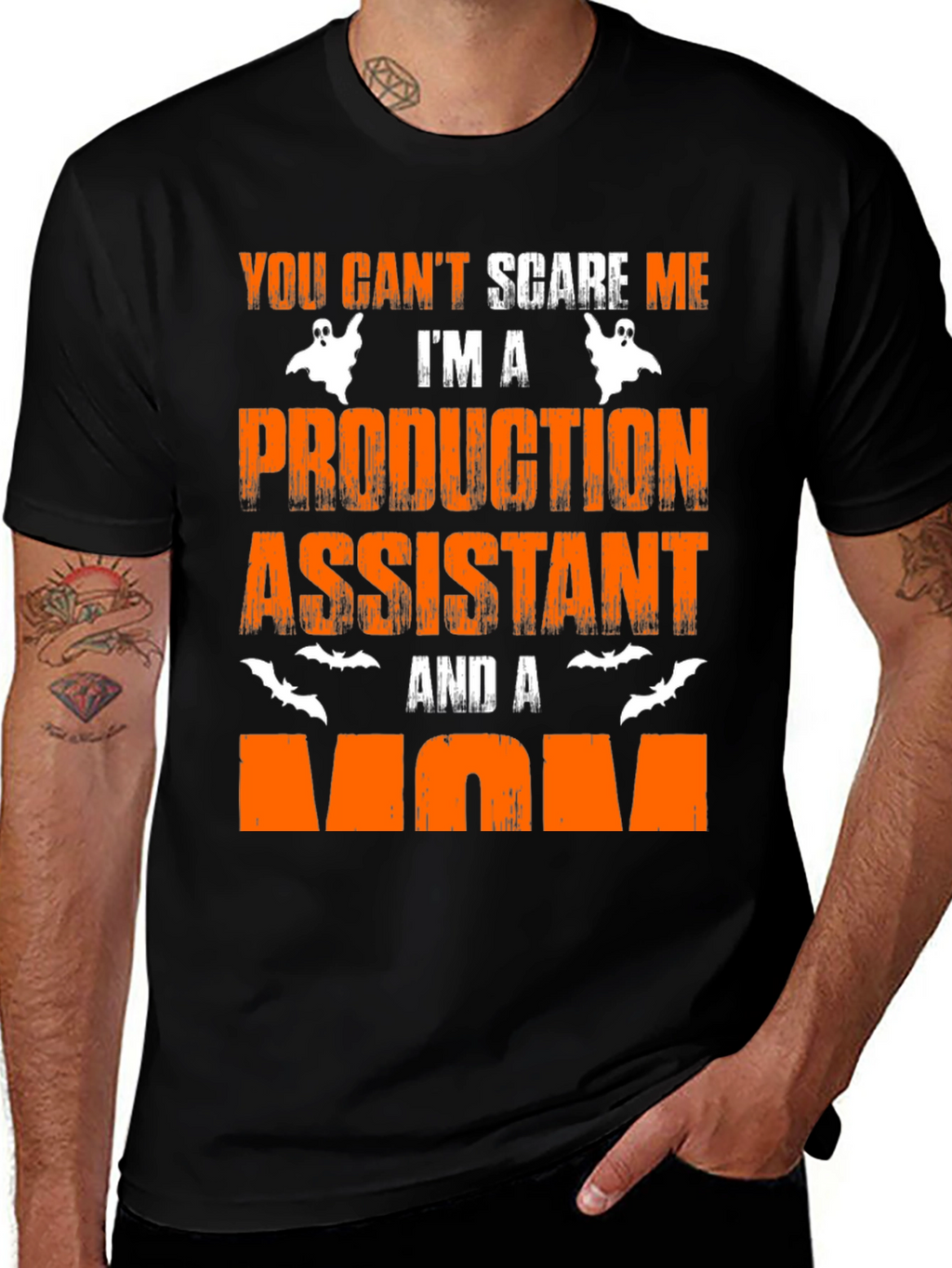 Production Assistant Mom Halloween T-Shirt