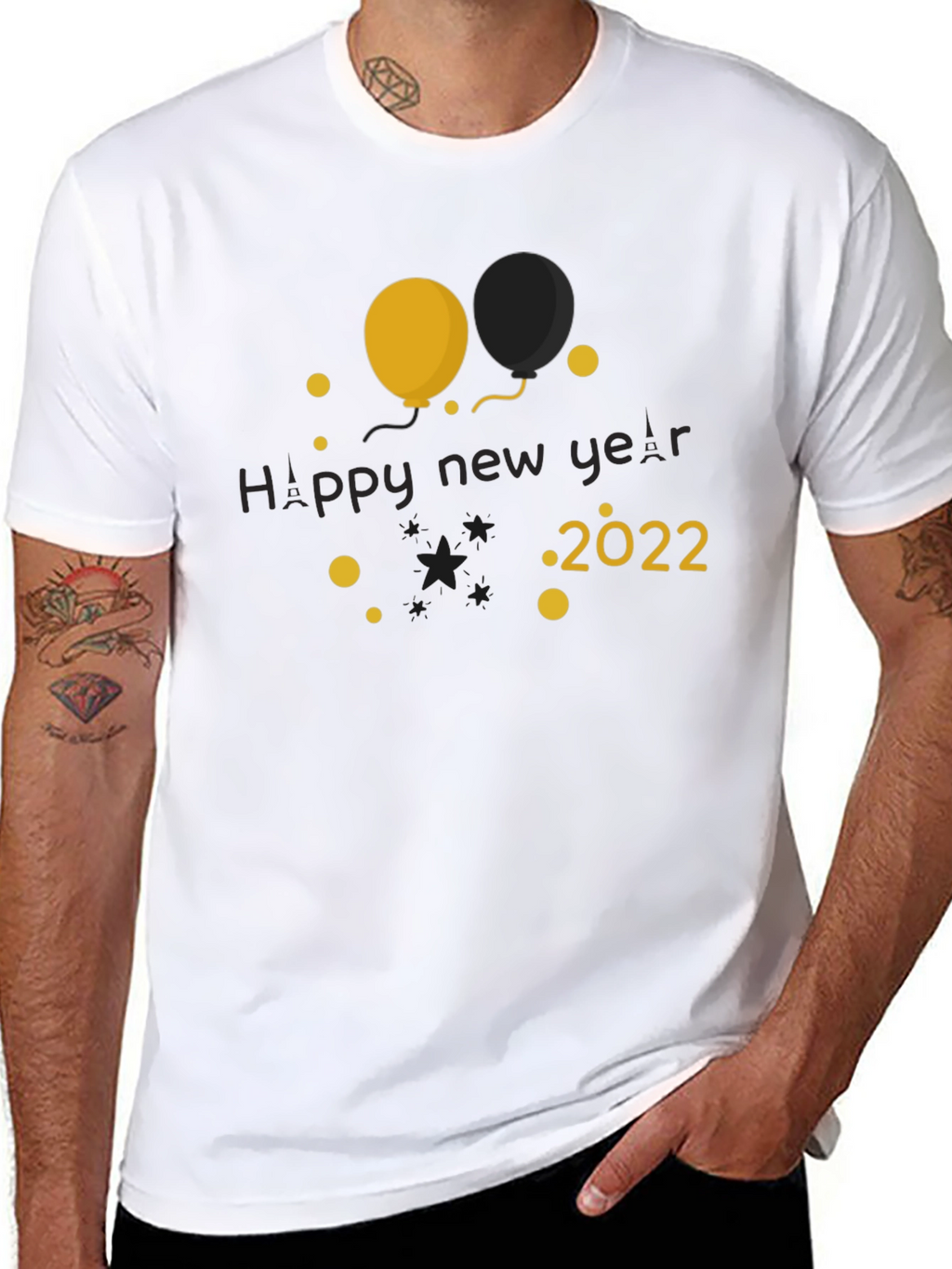Happy New Year 2022 Graphic T-Shirt