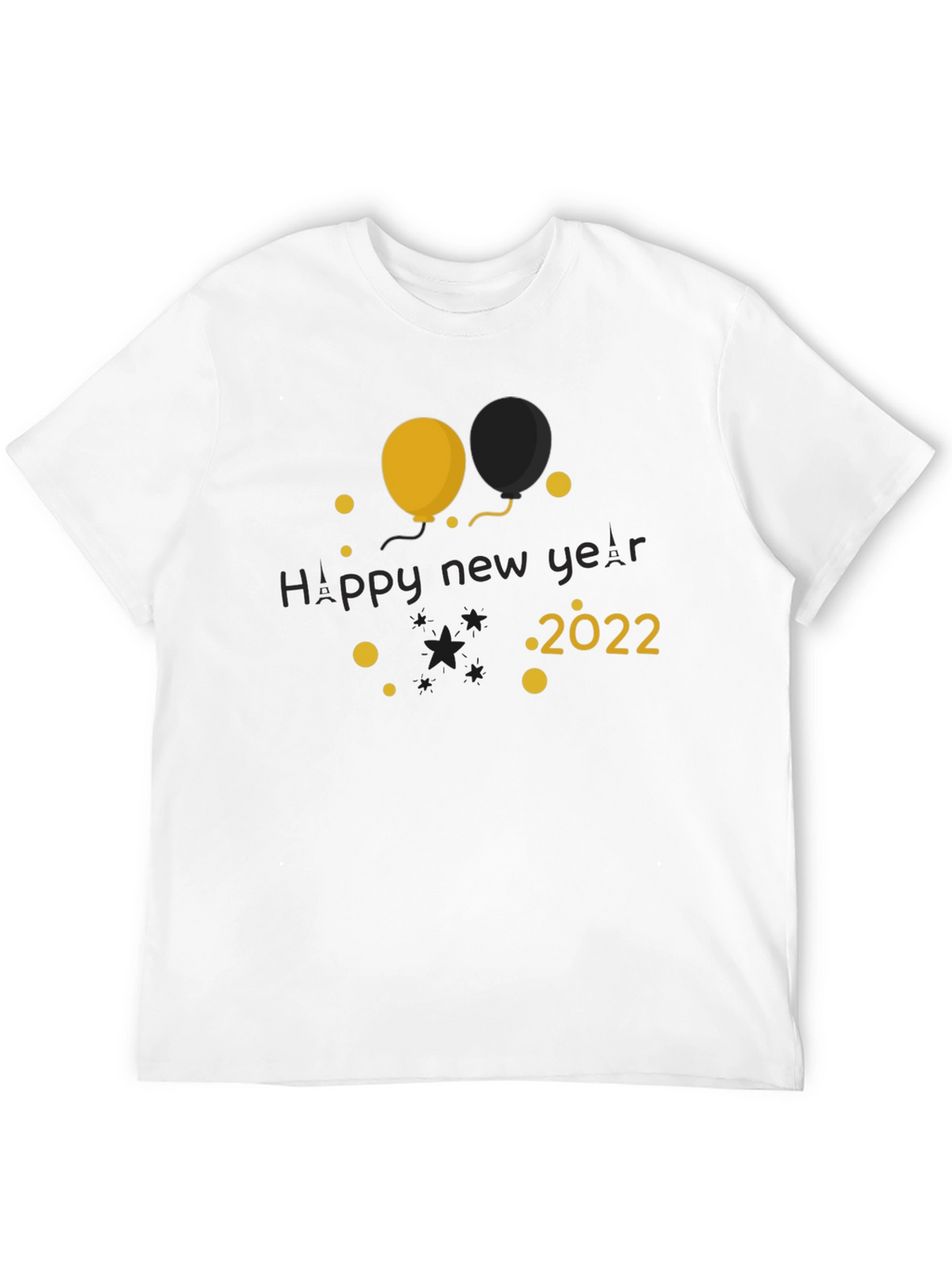 Happy New Year 2022 Graphic T-Shirt