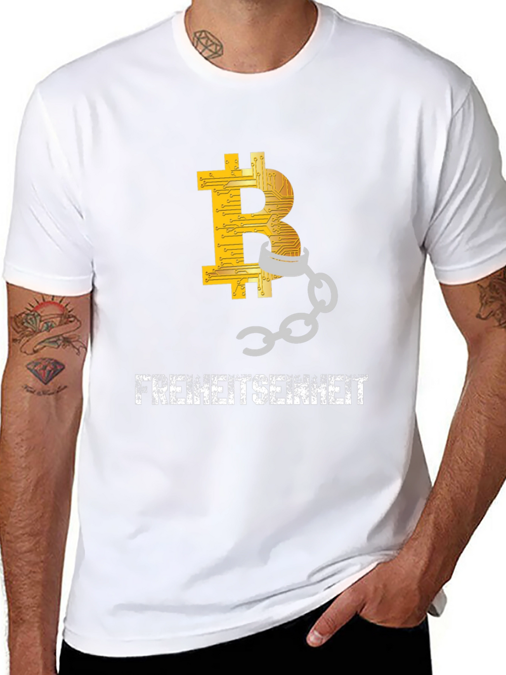 Bitcoin Liberty T-Shirt - Crypto Freedom