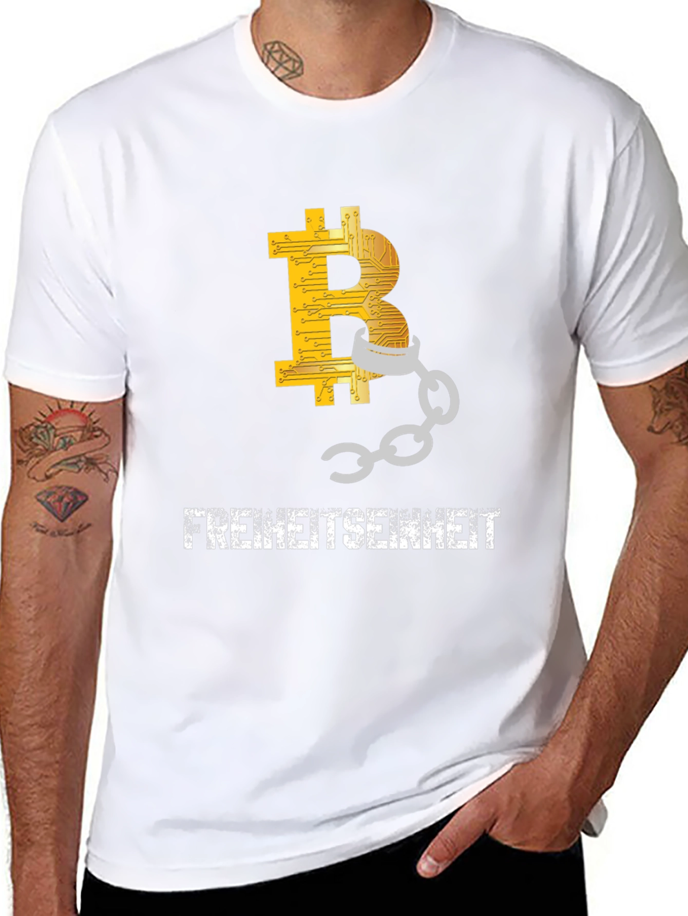 Bitcoin Liberty T-Shirt - Crypto Freedom