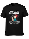 Unmasked Unmuzzled Unvaccinated T-Shirt