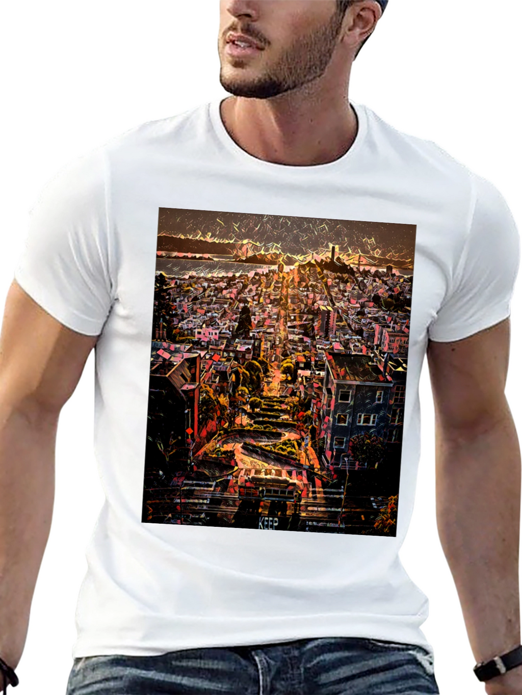 San Francisco Graphic Print Tee - Keep the View