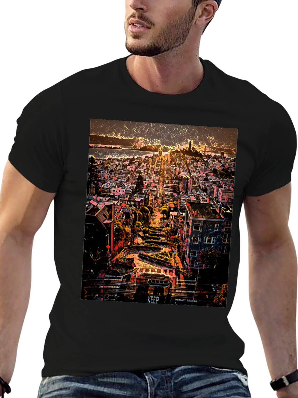 San Francisco Graphic Print Tee - Keep the View