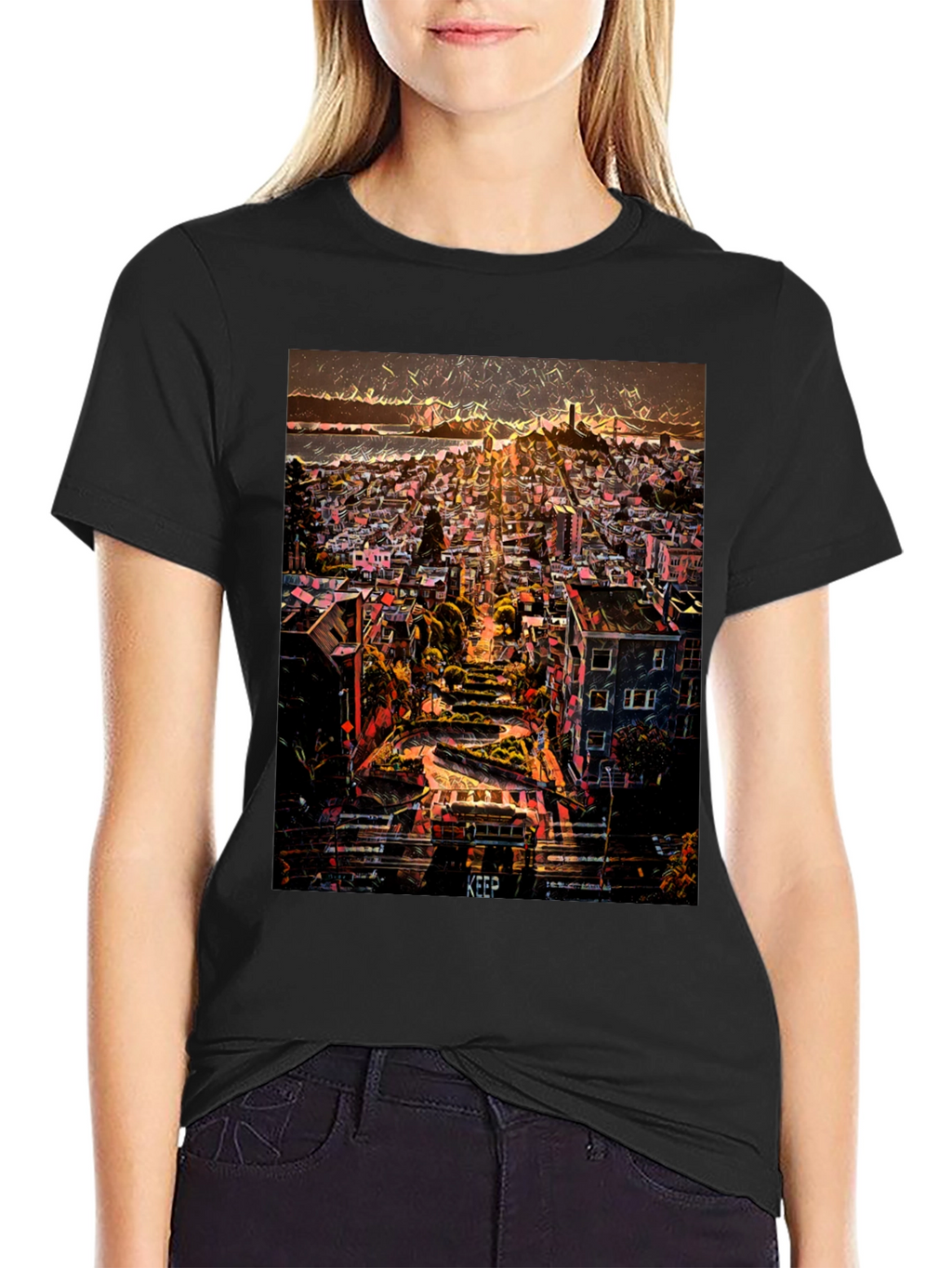 San Francisco Graphic Print Tee - Keep the View
