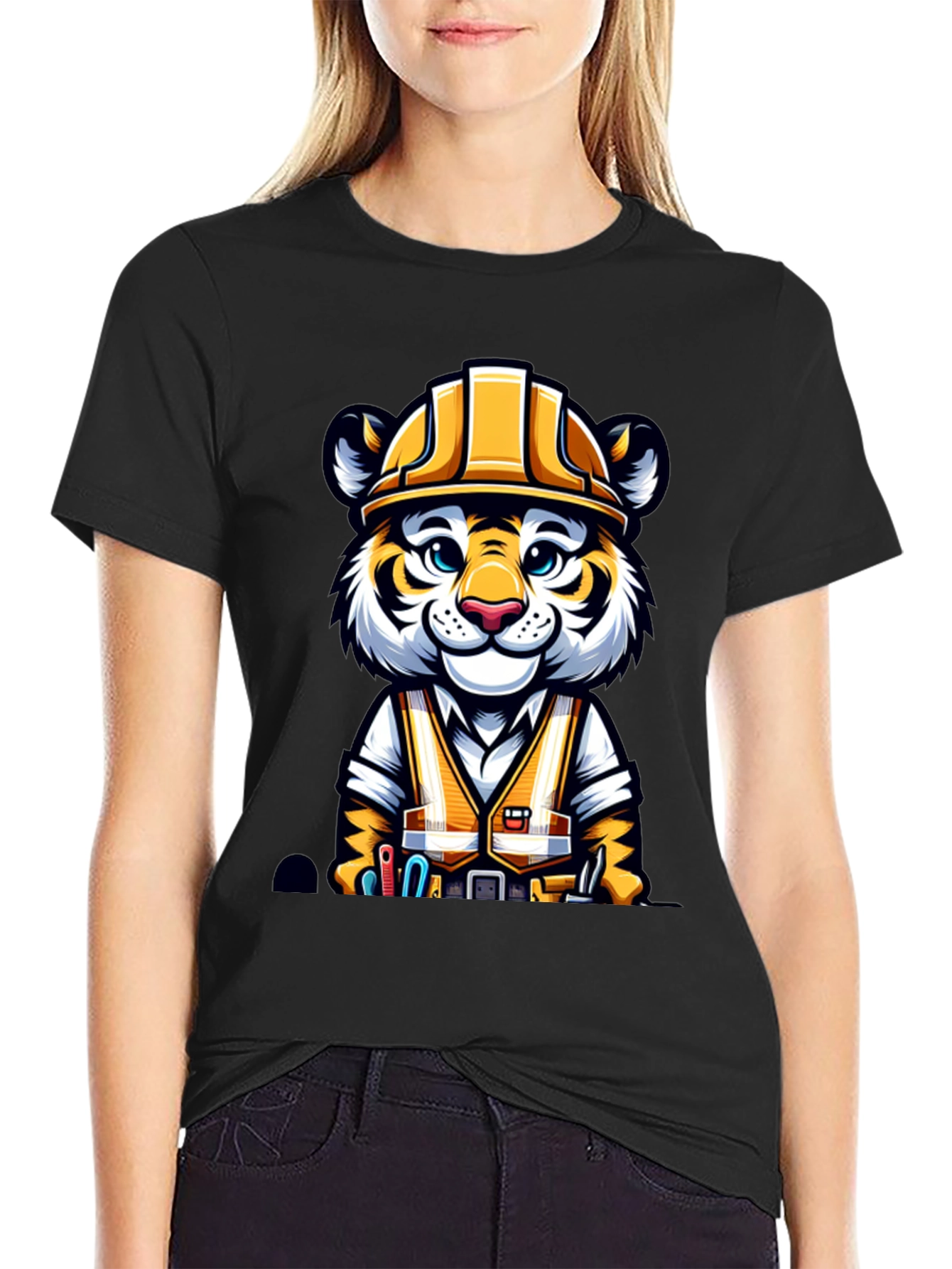 Tiger Builder Graphic Tee