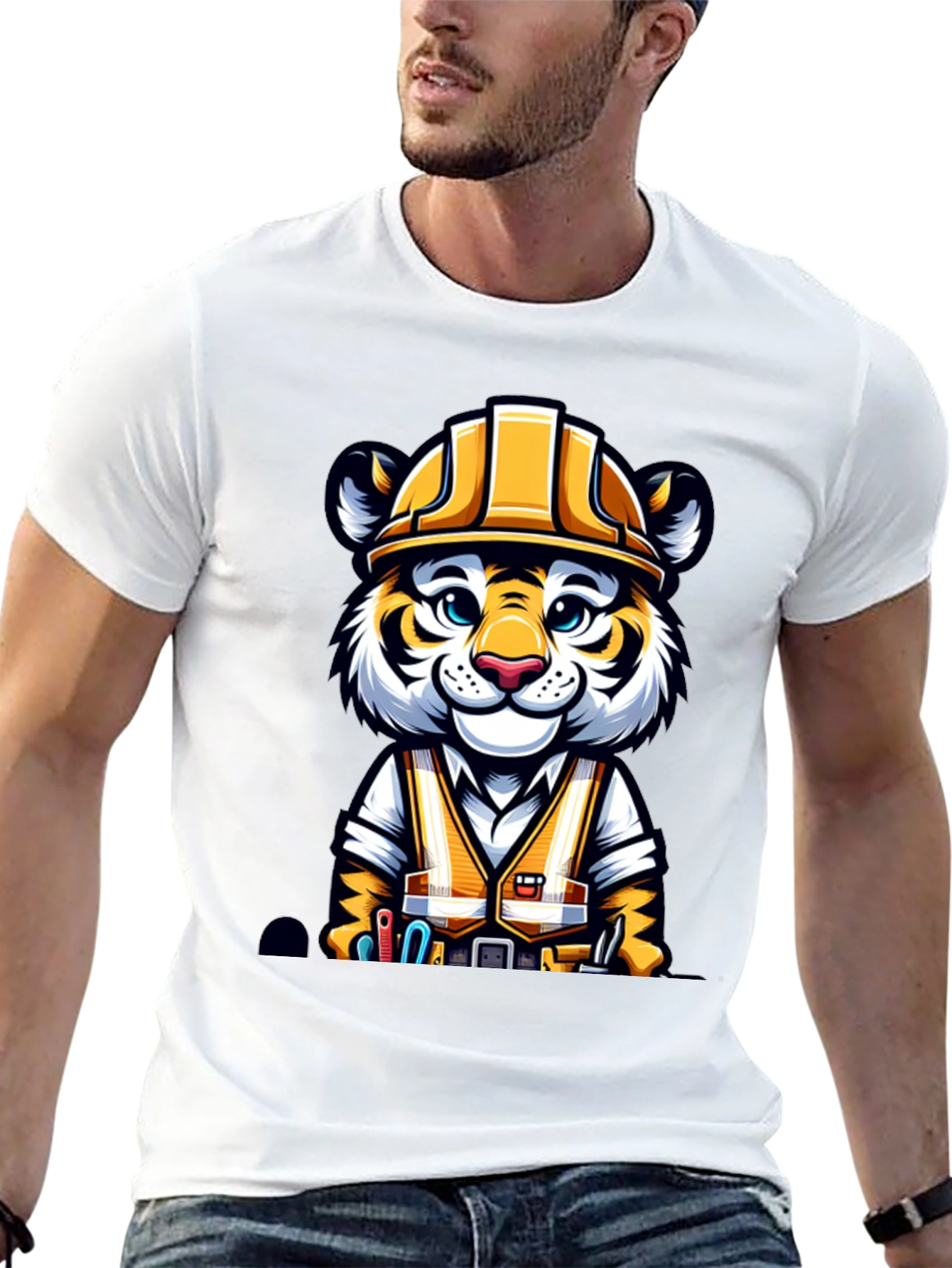 Tiger Builder Graphic Tee