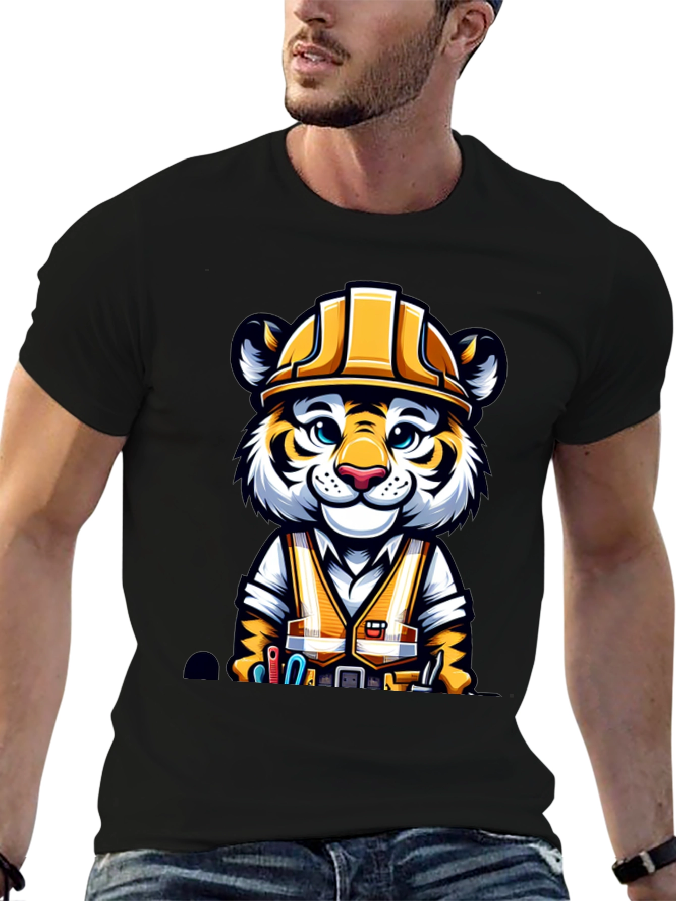 Tiger Builder Graphic Tee