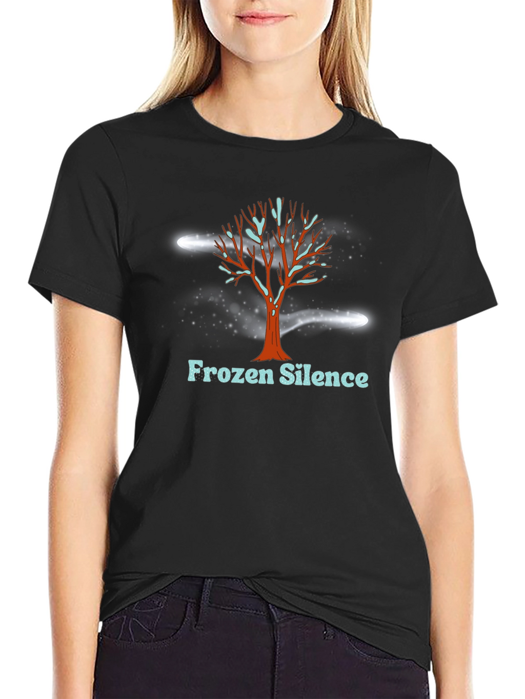 Frozen Silence Tree Graphic Tee