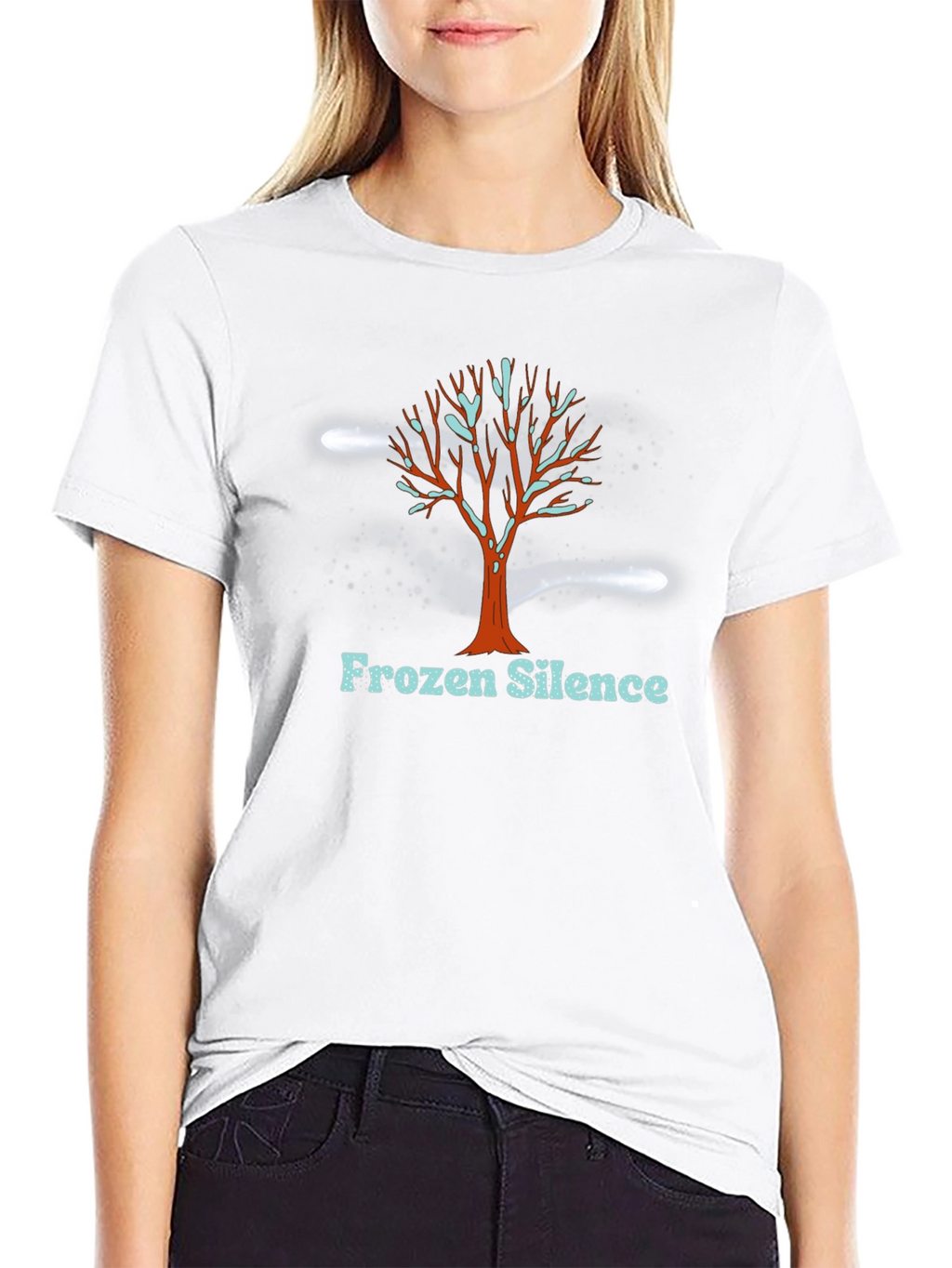 Frozen Silence Tree Graphic Tee