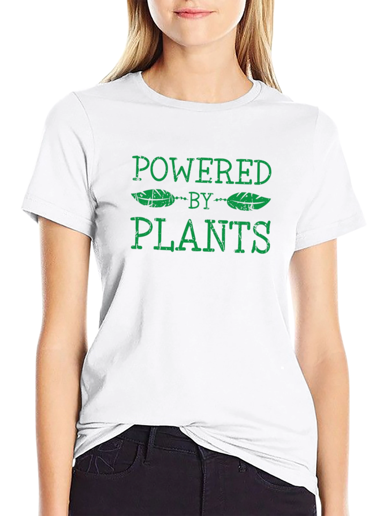 Powered By Plants Vegan Graphic Tee