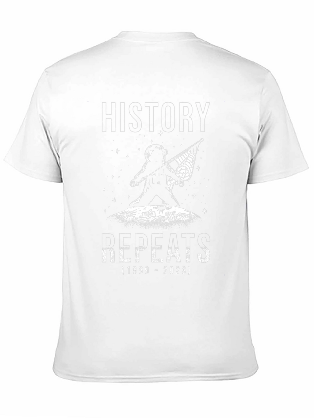 History Repeats Astronaut T-Shirt - 1969 to 2023