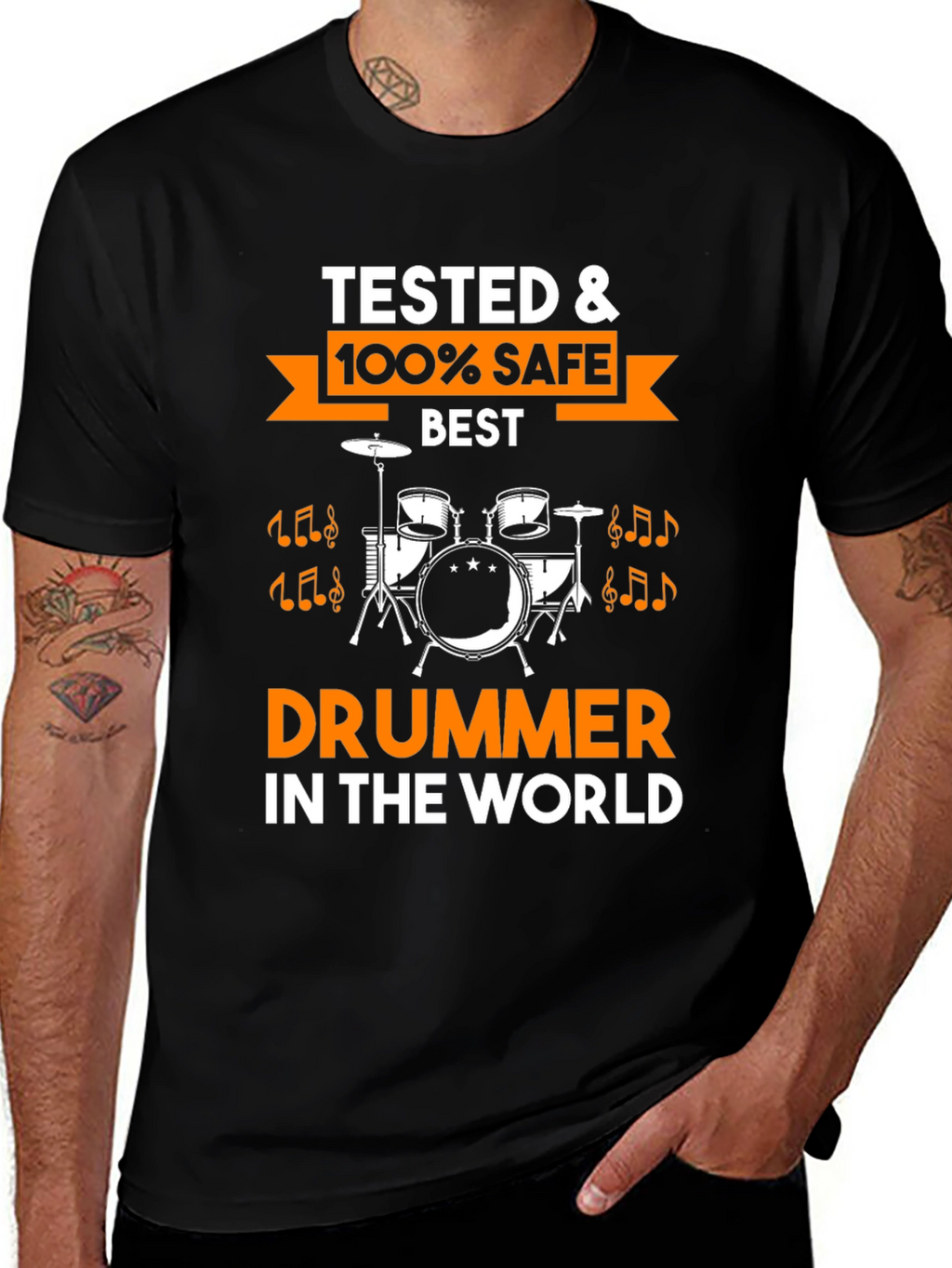 Best Drummer T-Shirt - Tested & 100% Safe
