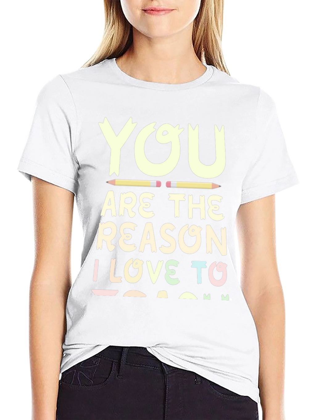Teacher Appreciation T-Shirt - I Love to Teach