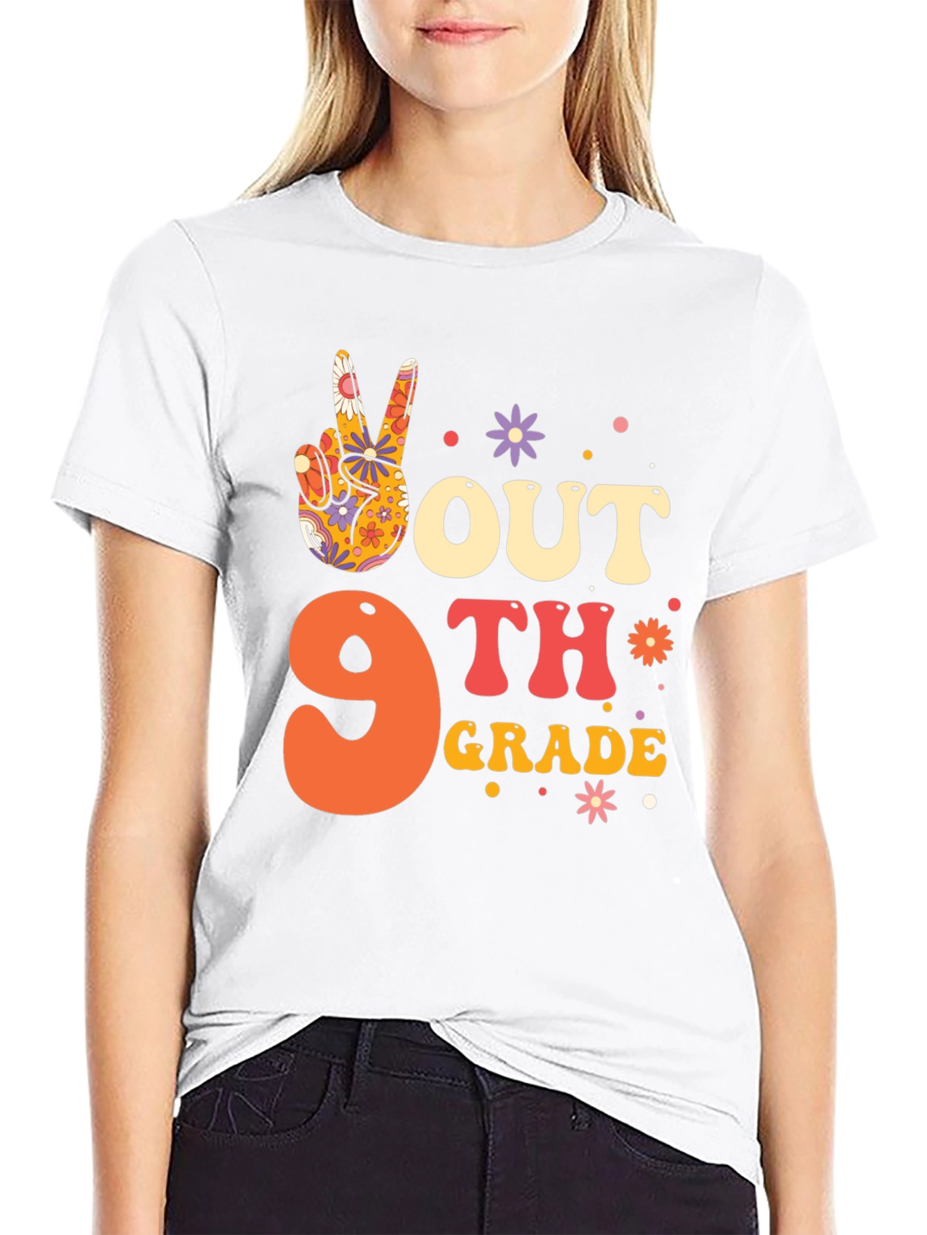 Out 9th Grade Retro T-Shirt