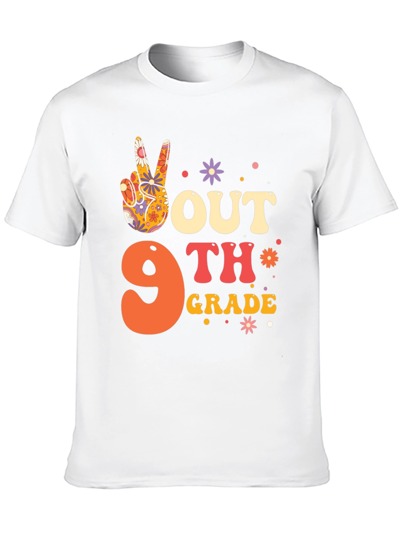Out 9th Grade Retro T-Shirt