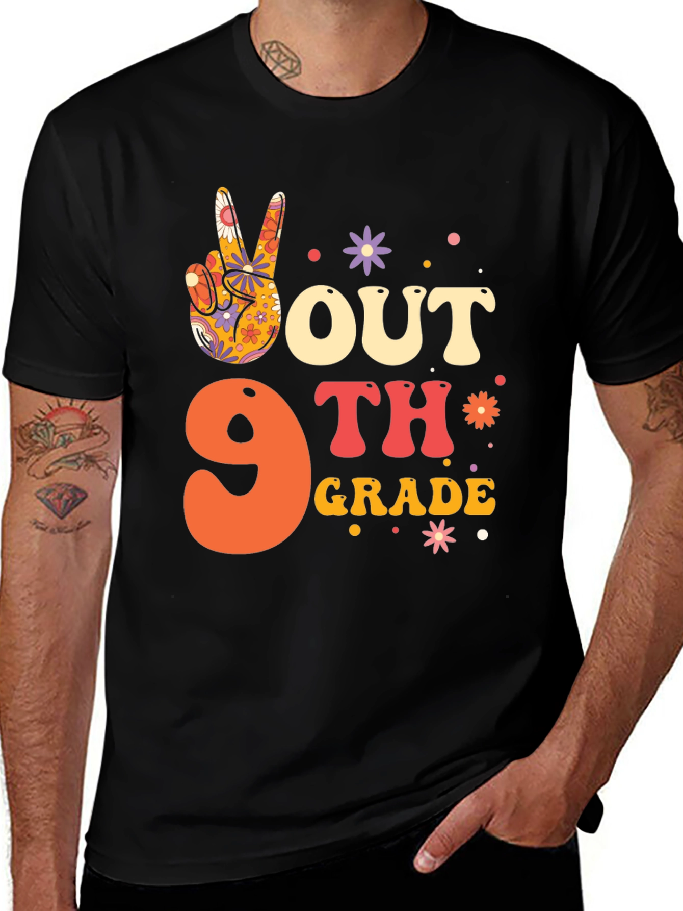 Out 9th Grade Retro T-Shirt