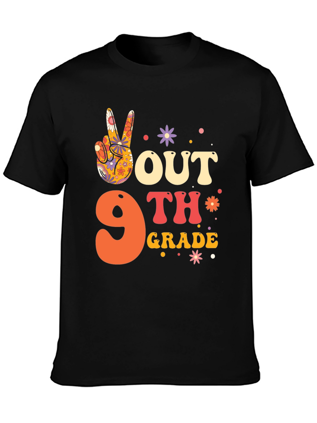Out 9th Grade Retro T-Shirt