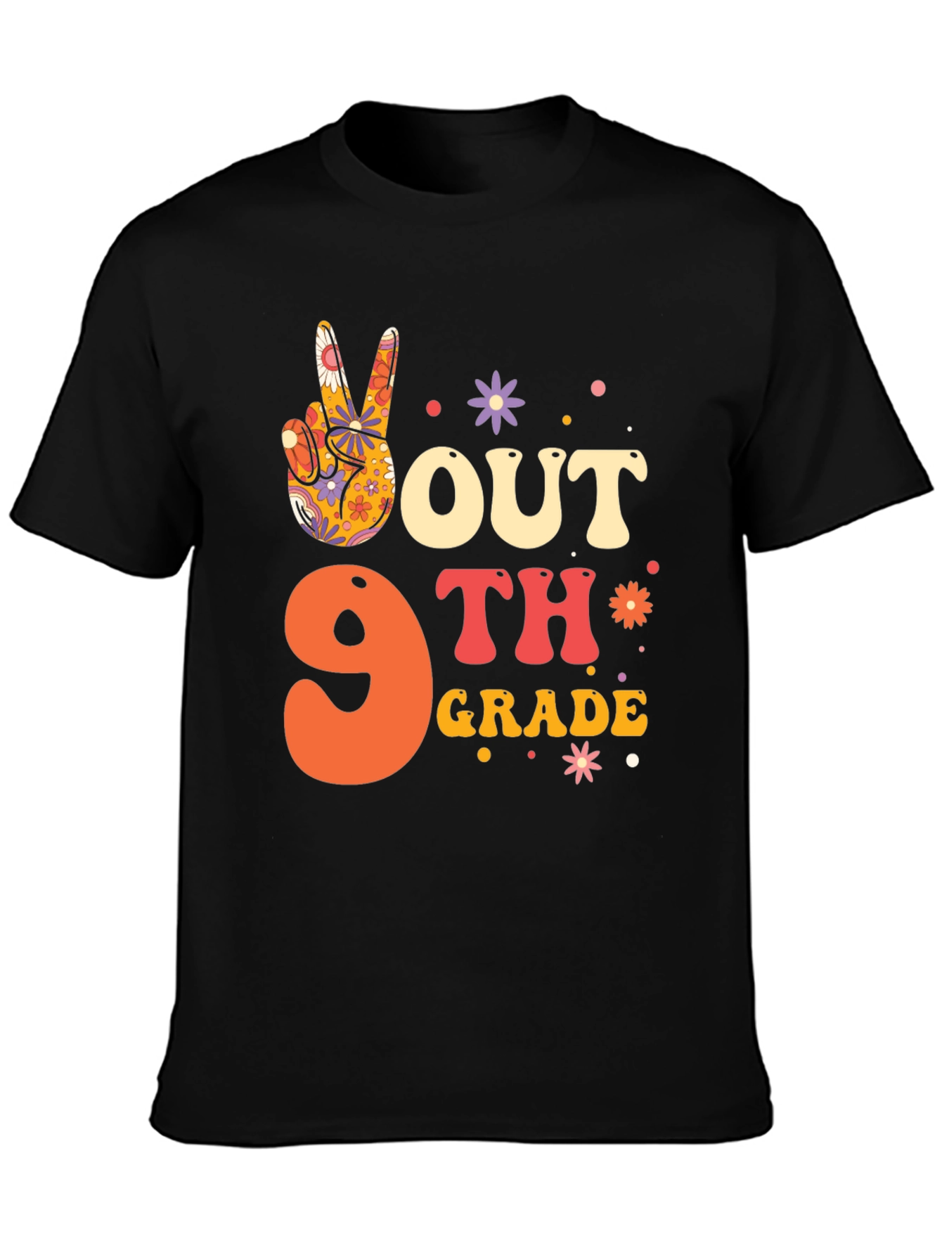 Out 9th Grade Retro T-Shirt