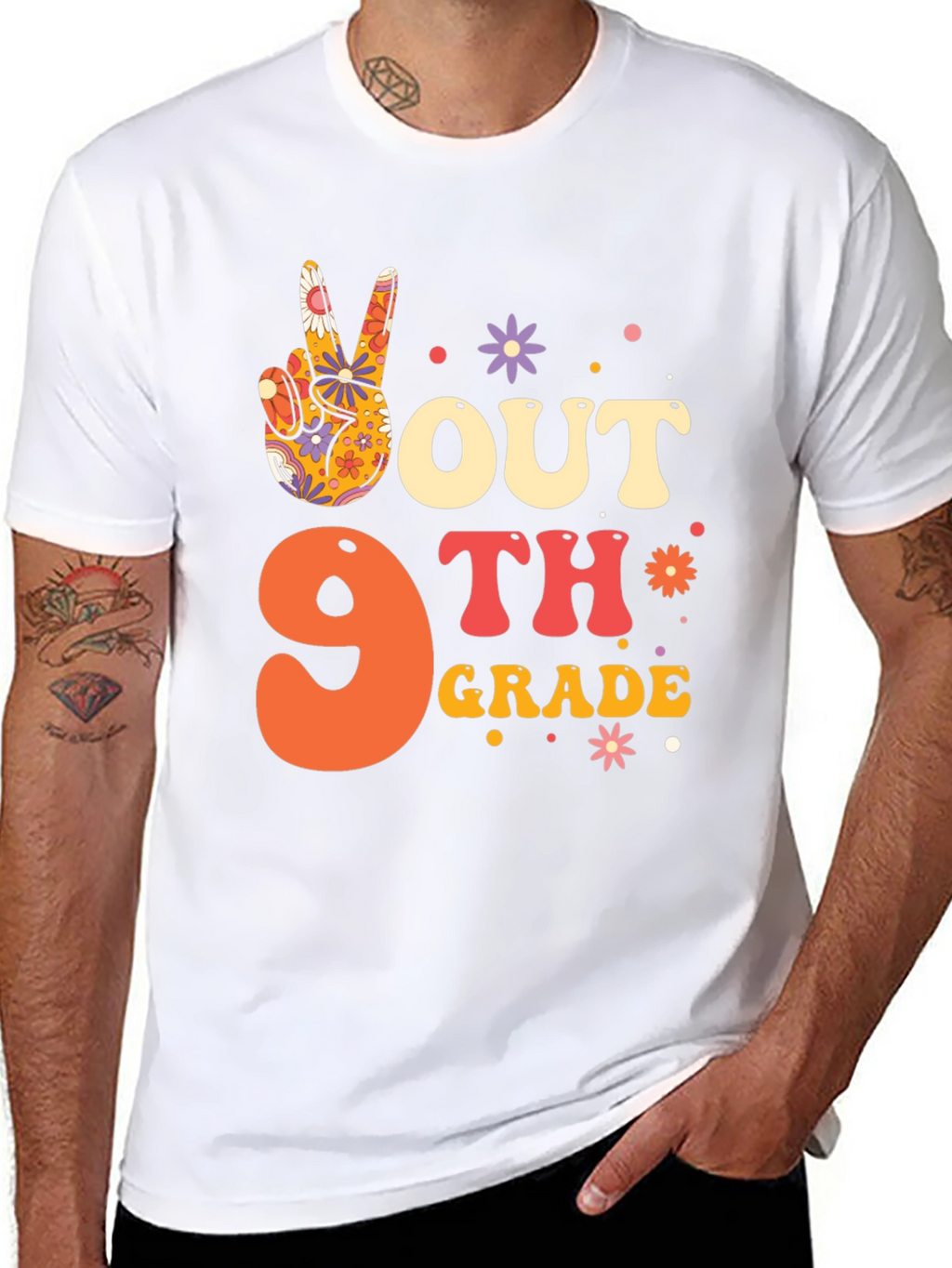 Out 9th Grade Retro T-Shirt