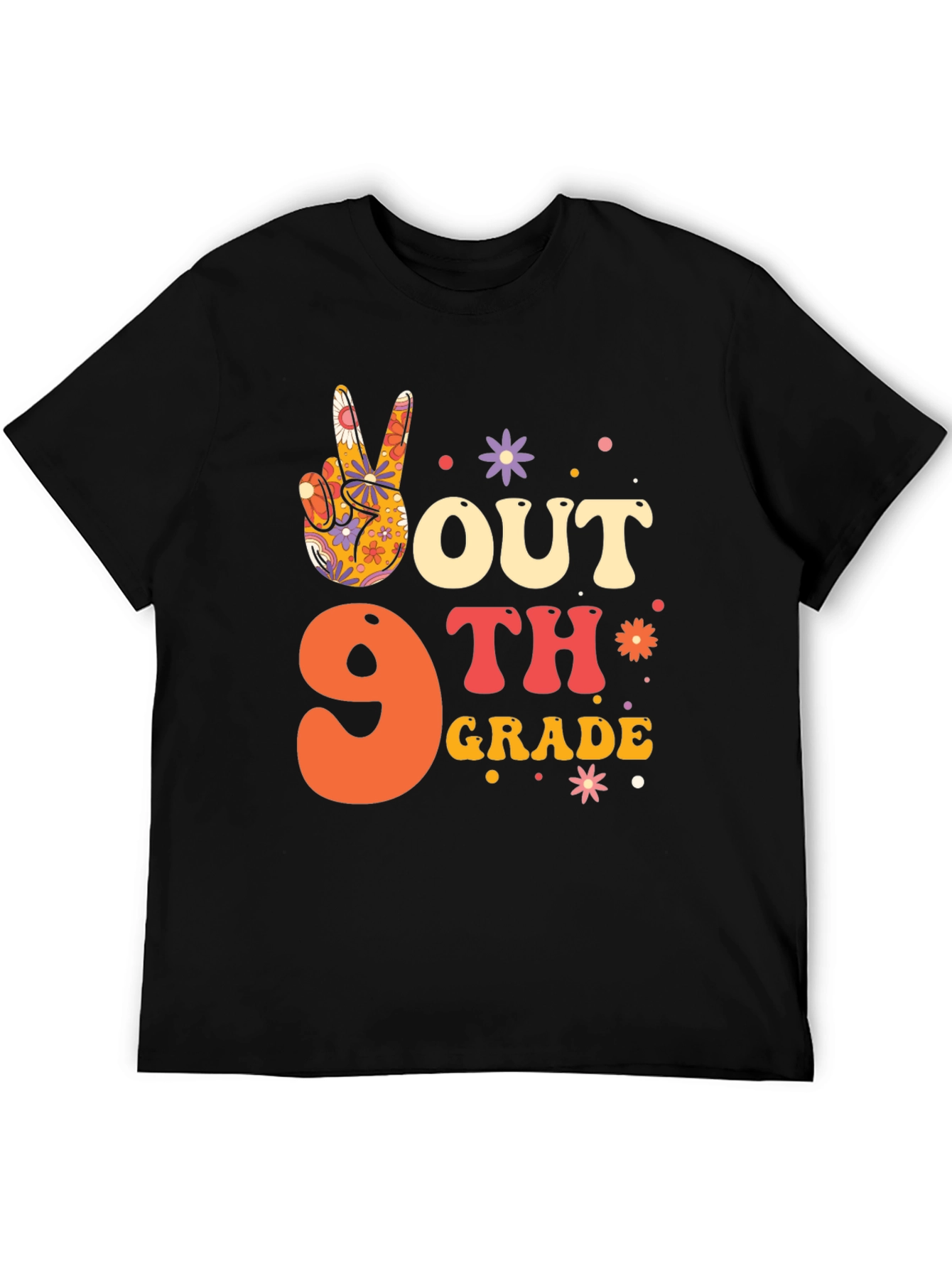 Out 9th Grade Retro T-Shirt