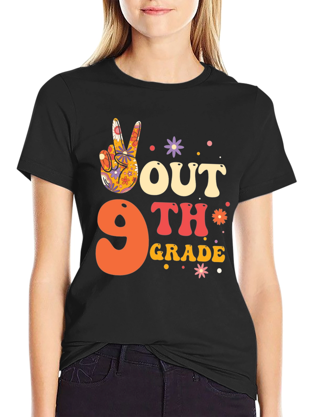 Out 9th Grade Retro T-Shirt