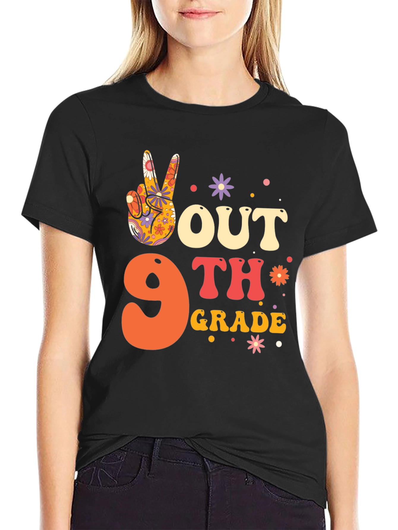 Out 9th Grade Retro T-Shirt