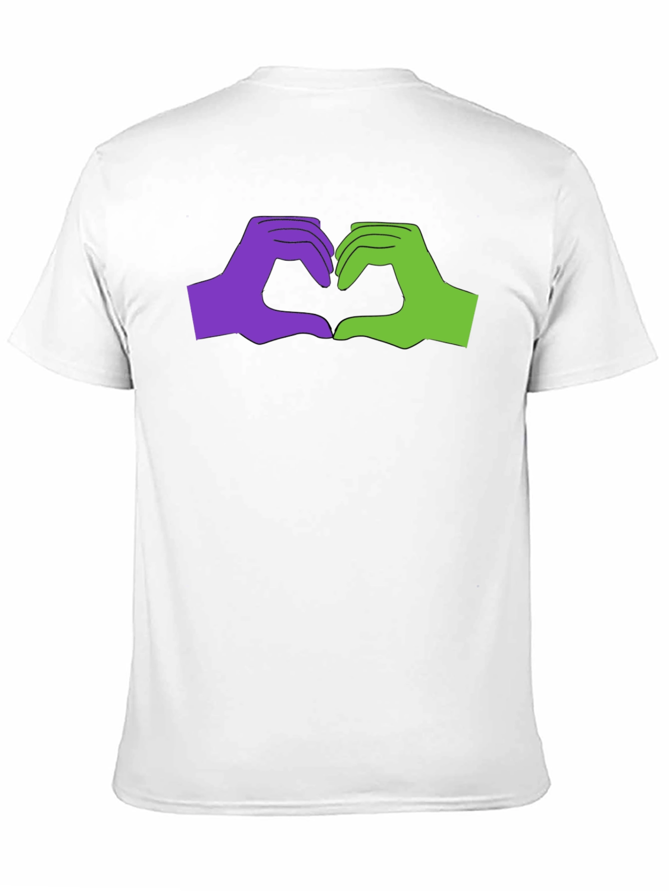 Love Sign Language Graphic Tee - Black Cotton T-Shirt