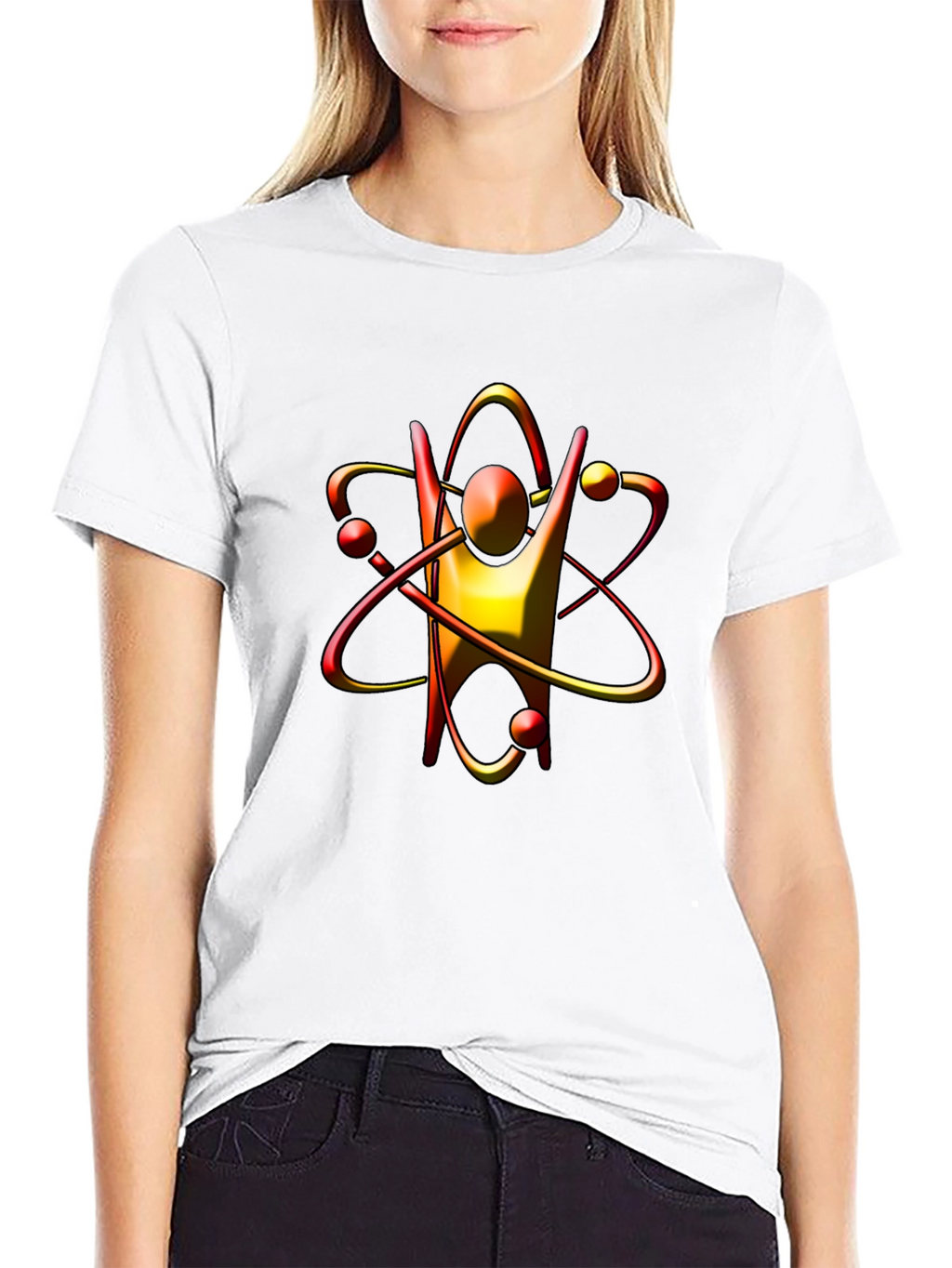 Atom Graphic T-Shirt - Science Tee