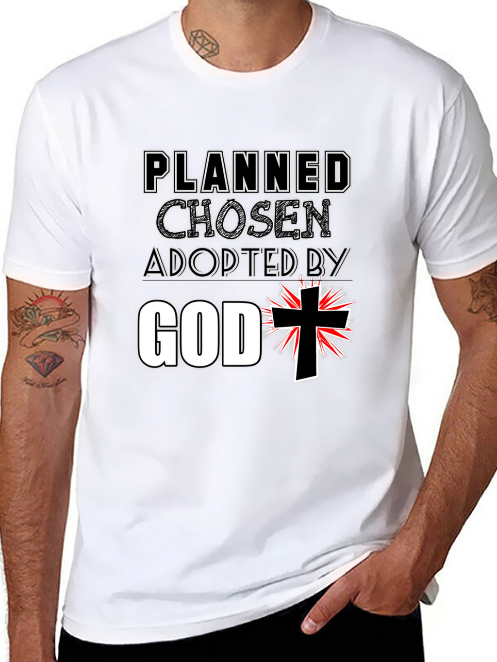 Planned Chosen Adopted by God T-Shirt