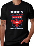Biden Fetterman 2024 Political T-Shirt