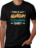 Aquarium Cleaning Shirt - Funny Fish Keeper Tee