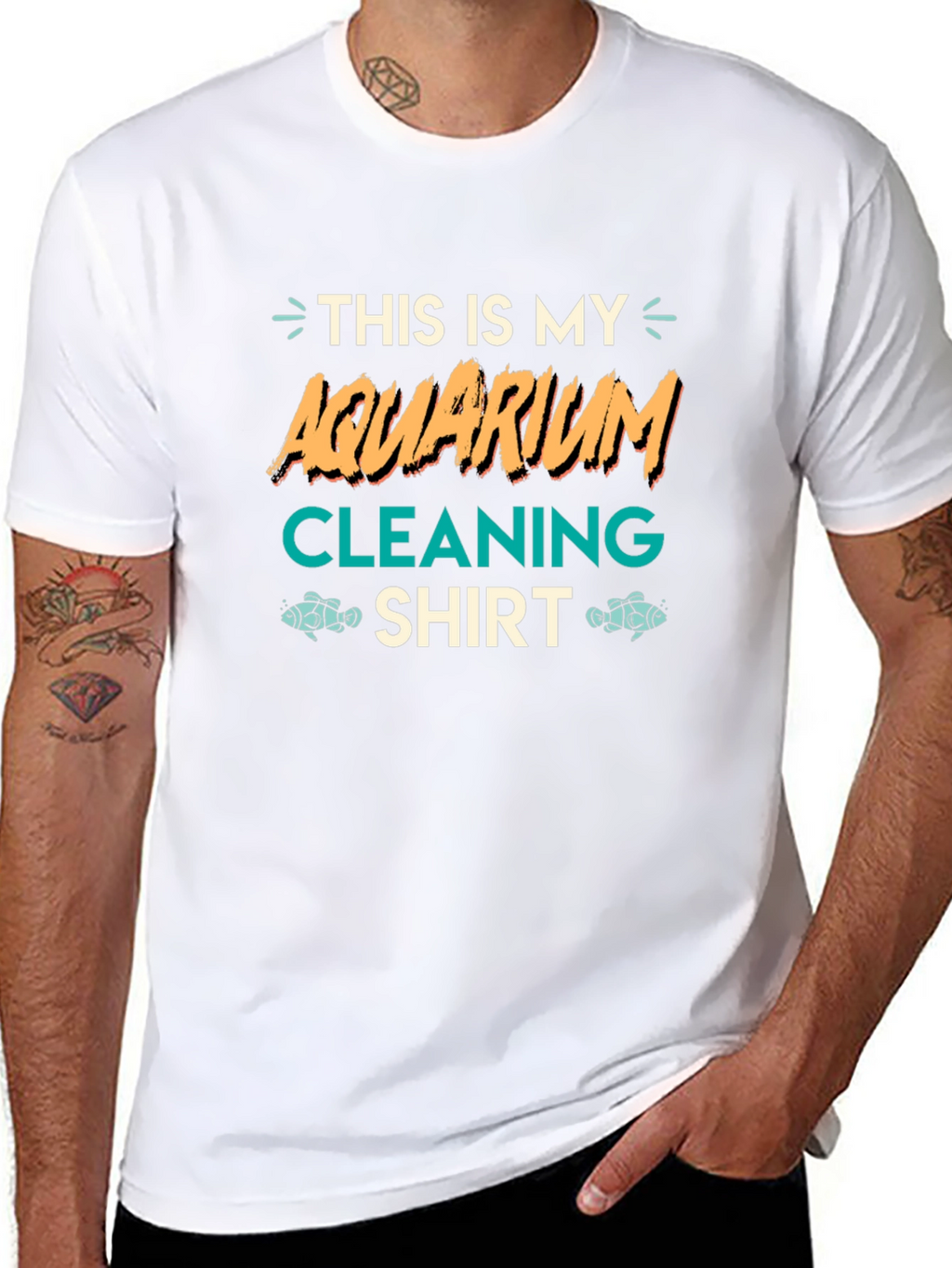 Aquarium Cleaning Shirt - Funny Fish Keeper Tee