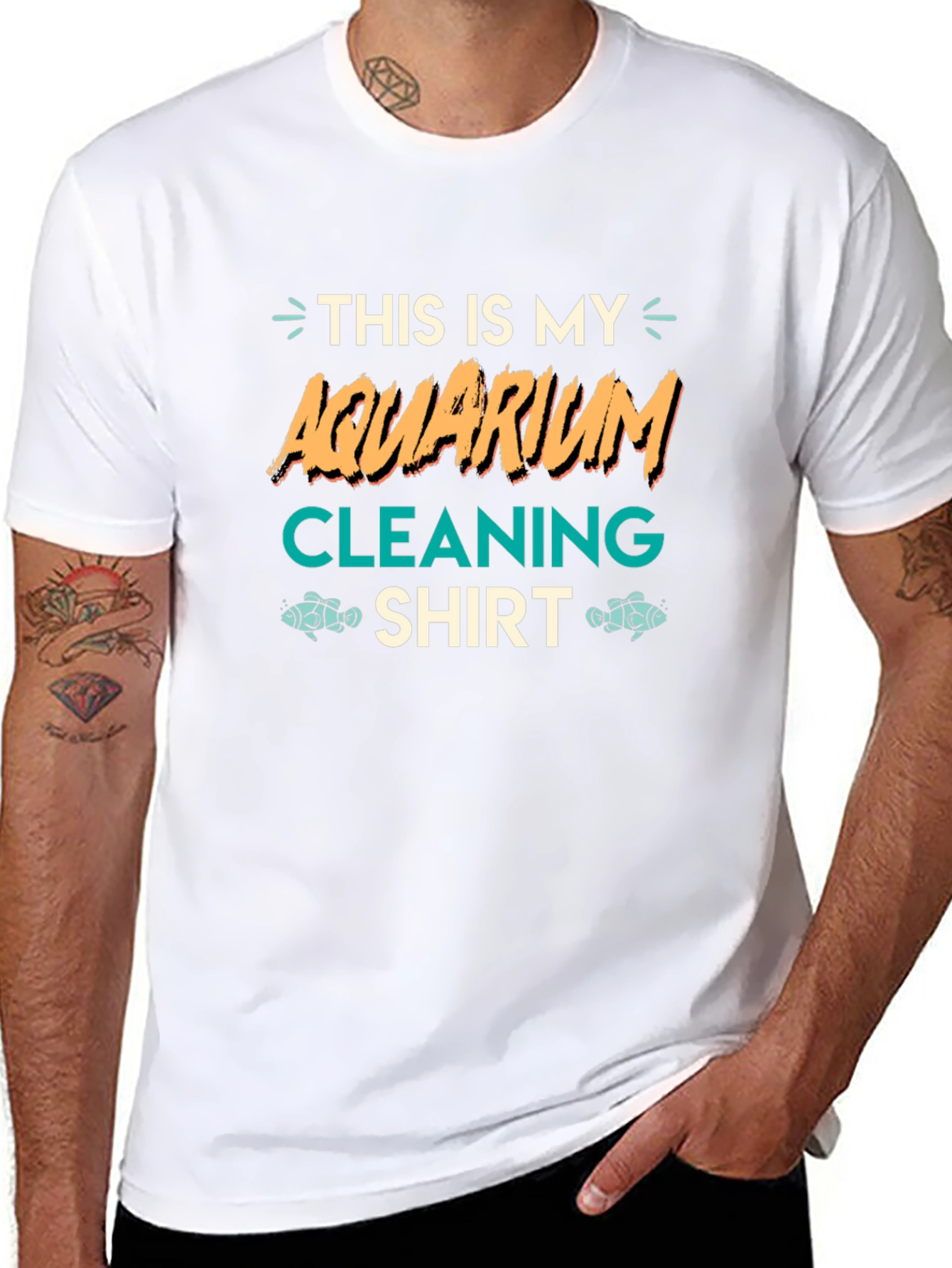 Aquarium Cleaning Shirt - Funny Fish Keeper Tee