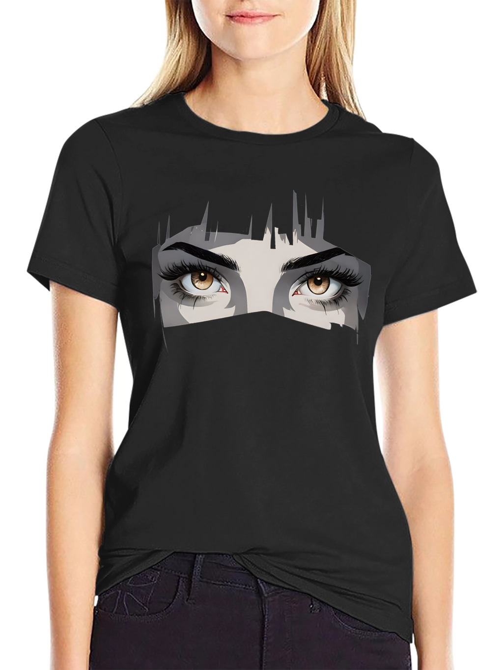 Mystic Eyes Graphic Tee - Urban Style