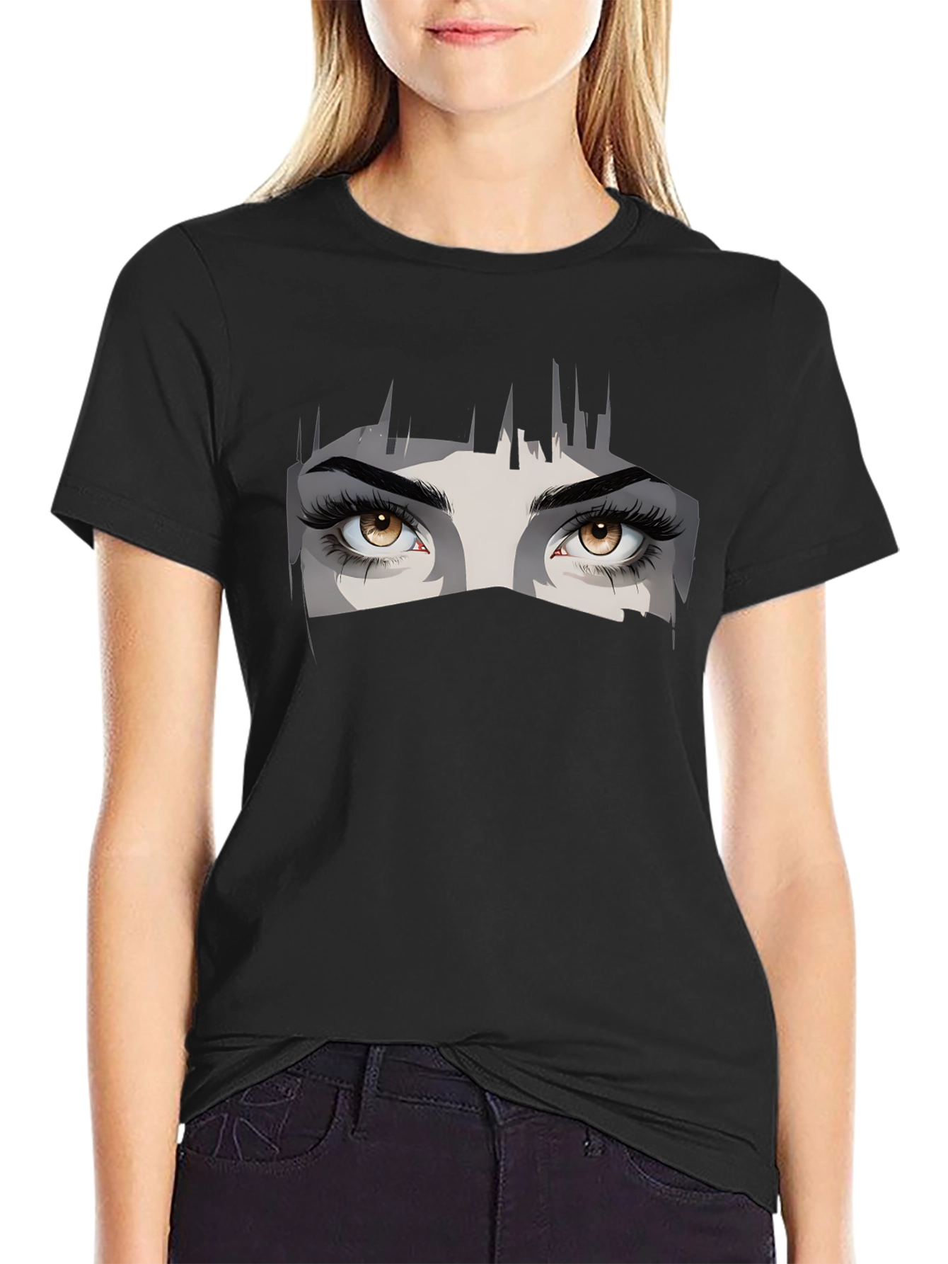 Mystic Eyes Graphic Tee - Urban Style