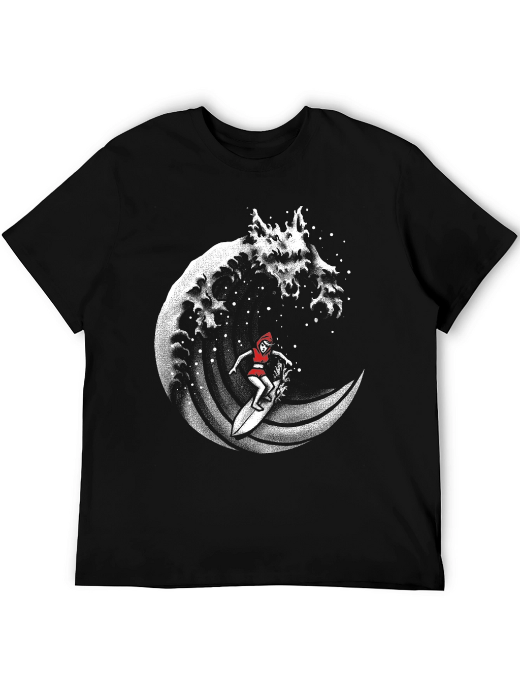 Surfing Little Red Riding Hood T-Shirt