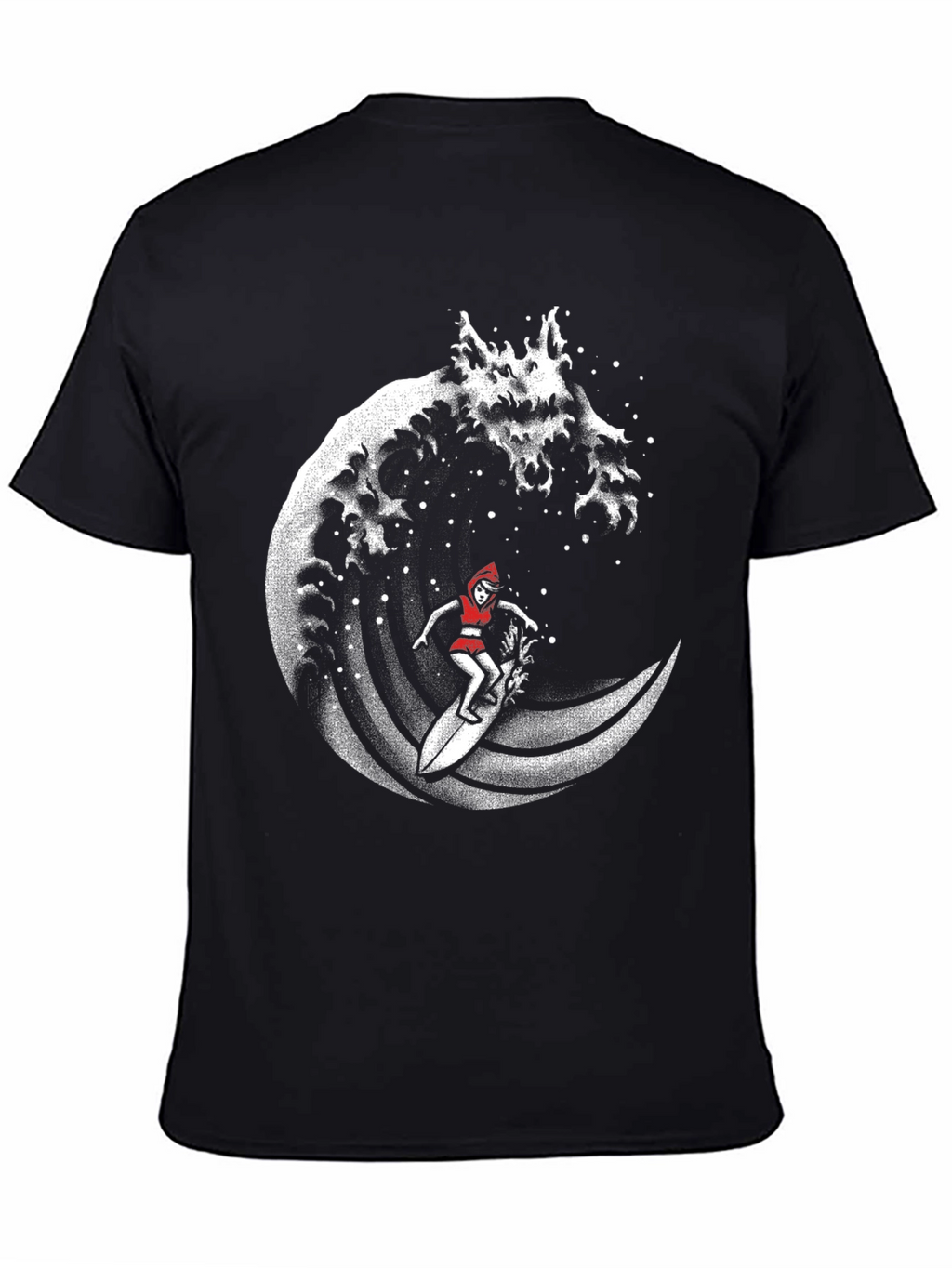 Surfing Little Red Riding Hood T-Shirt