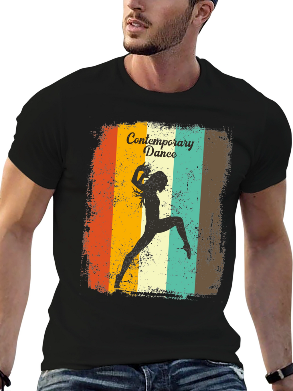 Retro Contemporary Dance Graphic Tee