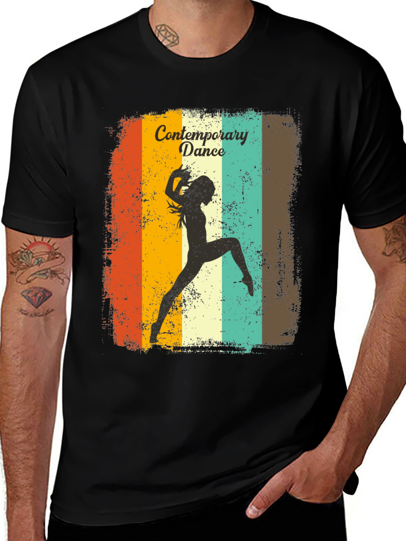 Retro Contemporary Dance Graphic Tee