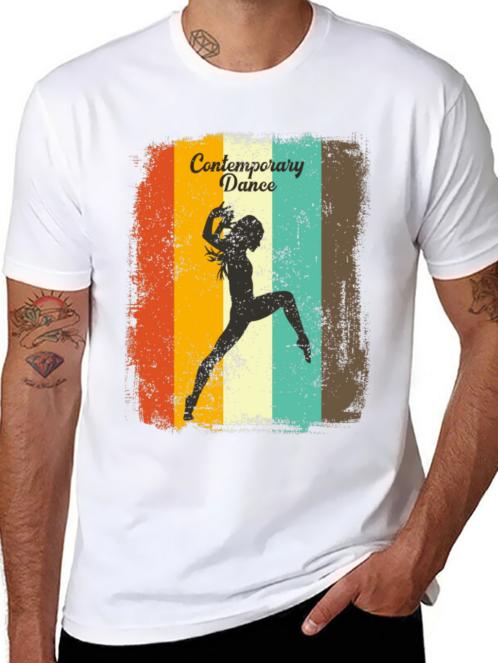 Retro Contemporary Dance Graphic Tee