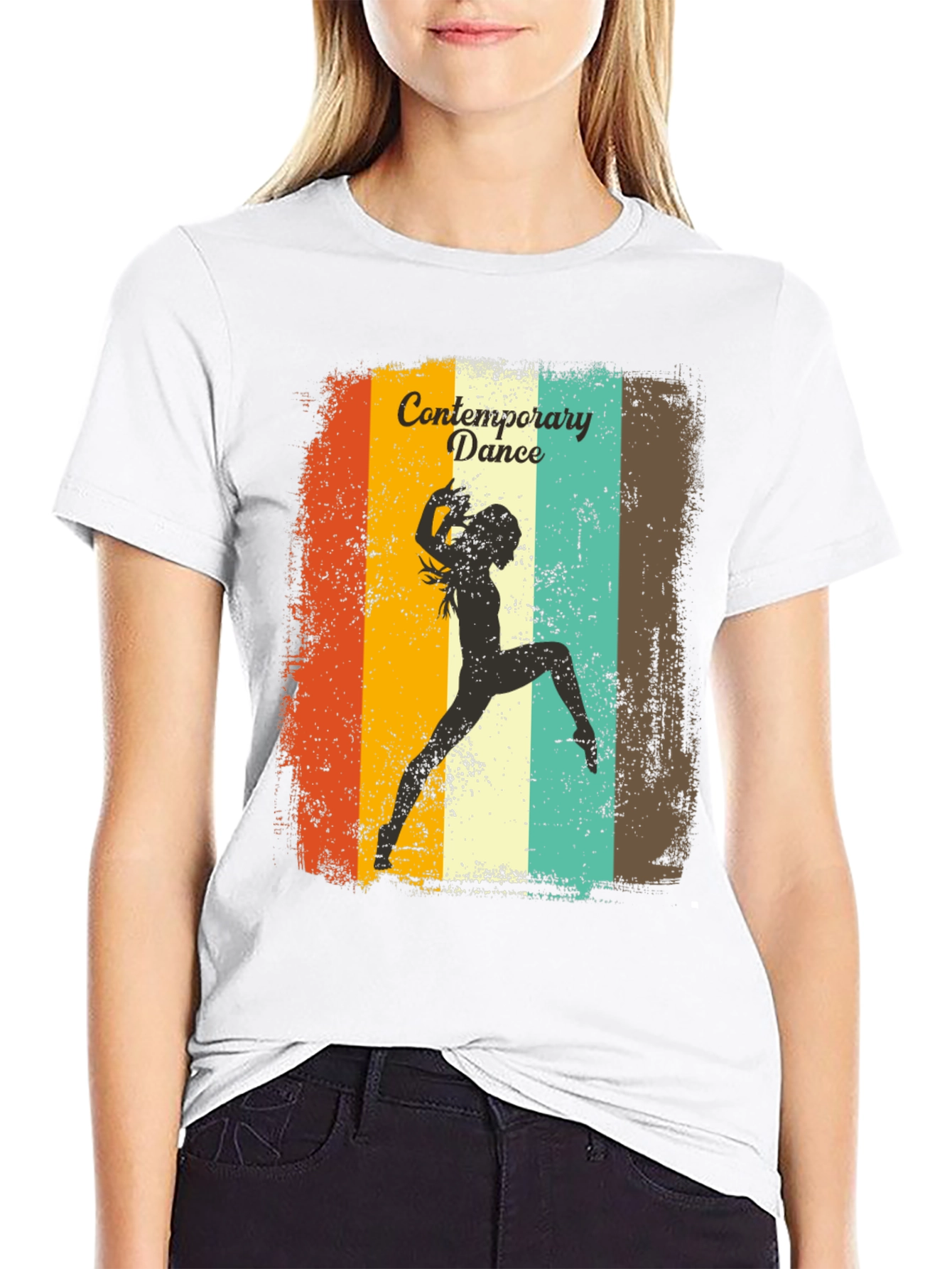 Retro Contemporary Dance Graphic Tee