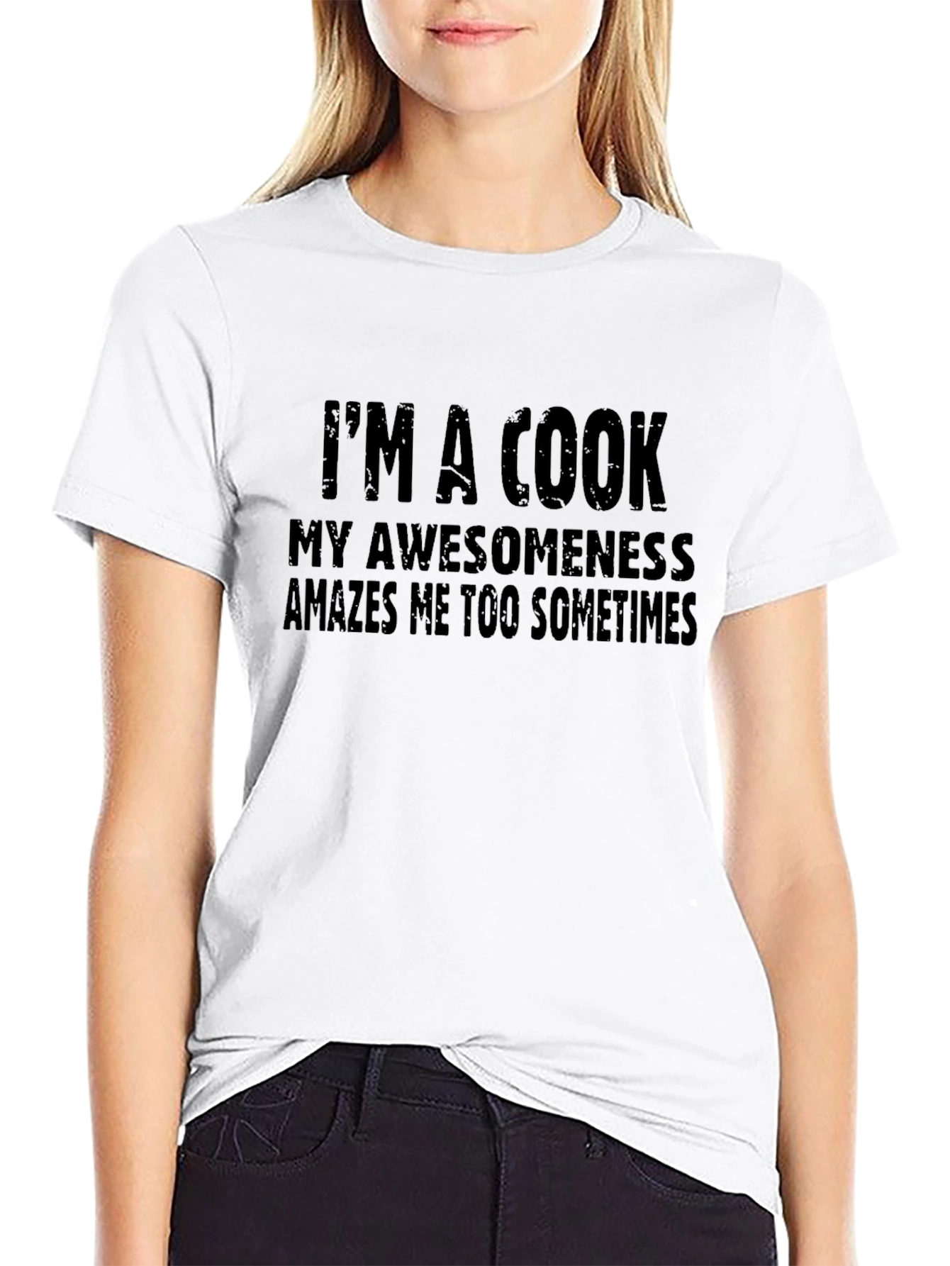 Im A Cook Funny Black T-Shirt